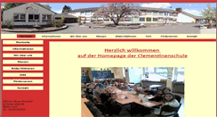 Desktop Screenshot of clementinenschule.de